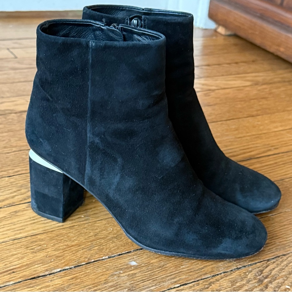 Tory Burch Black Suede Boots - Size 7.5